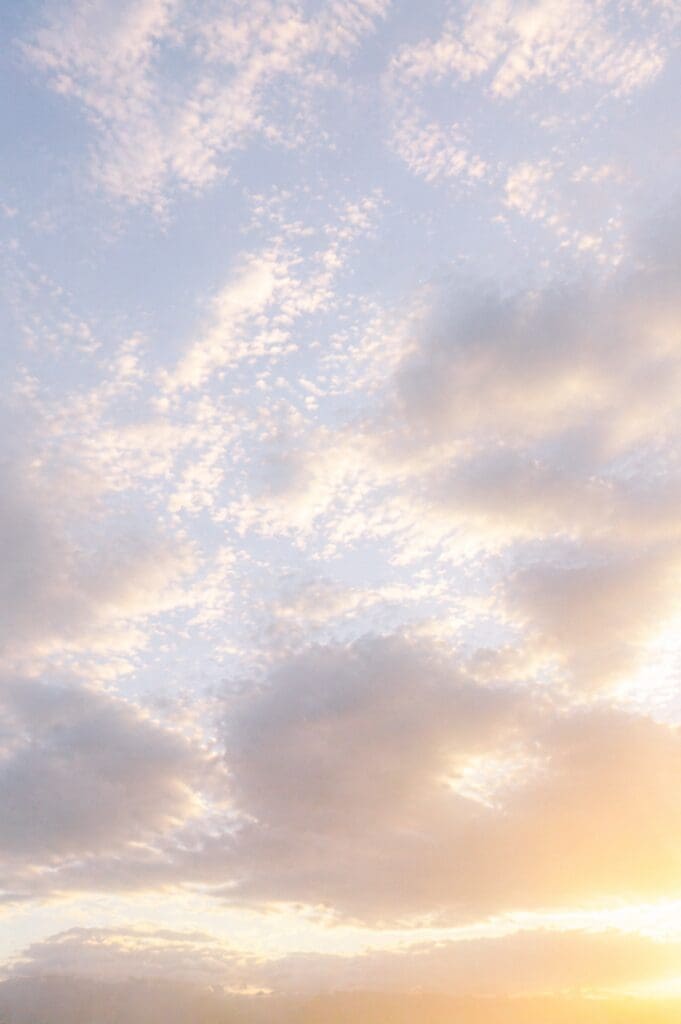 sunset sky