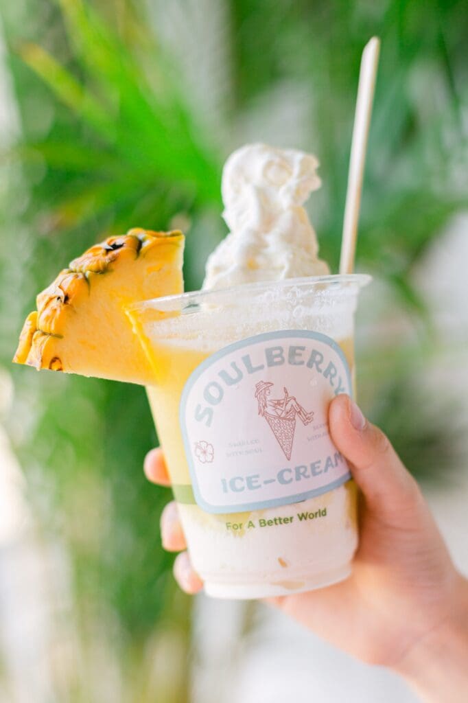 soul berry maui pineapple float
